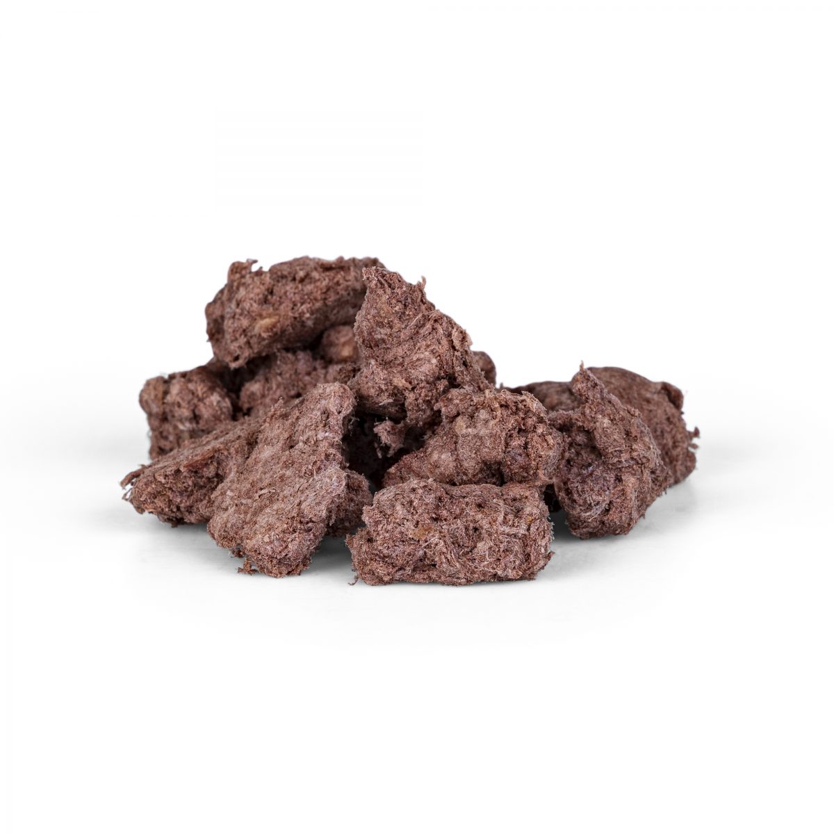 Stack Of Freeze Dried Beef Bites For Pets