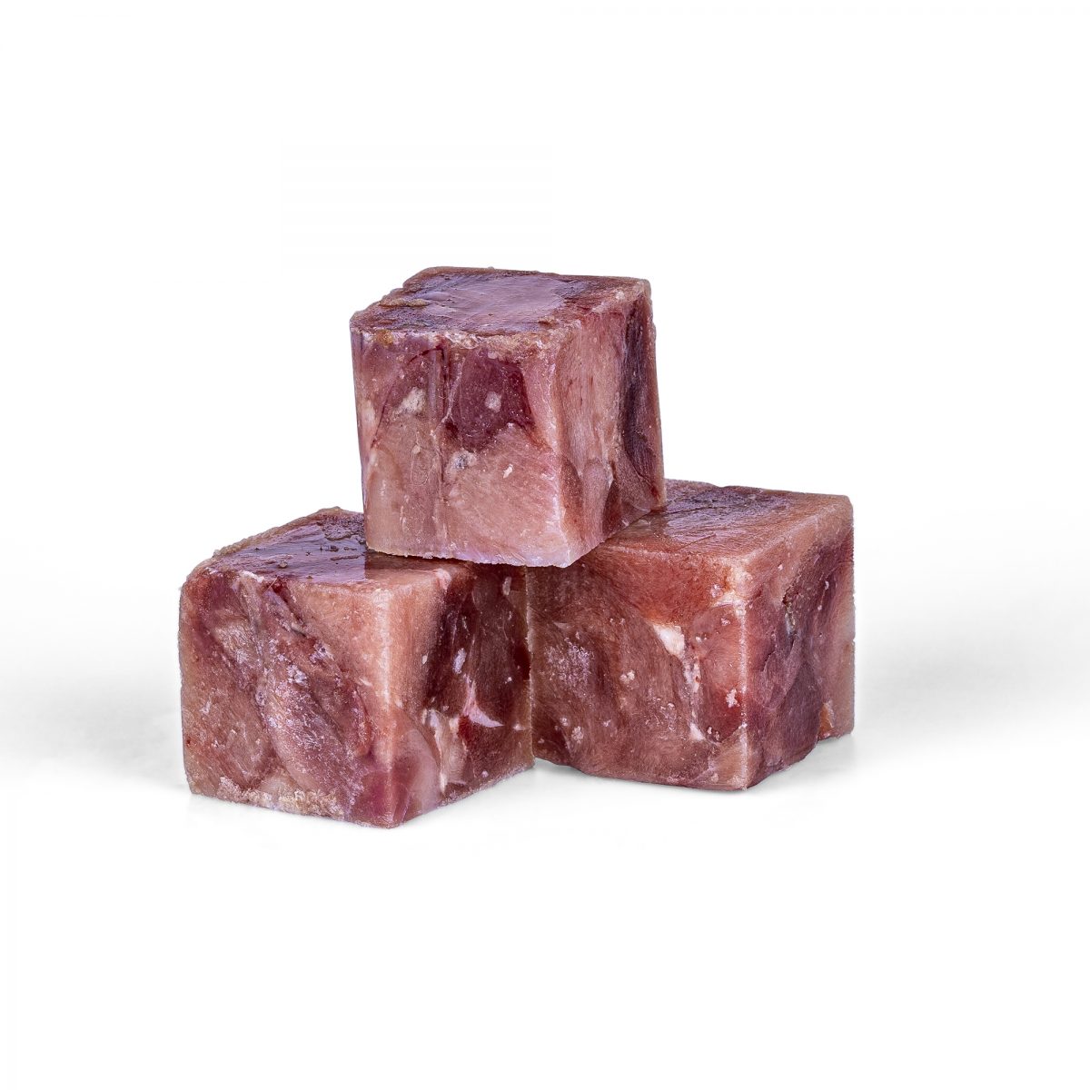 Stack of Rabbit Meat Cubes For Pets