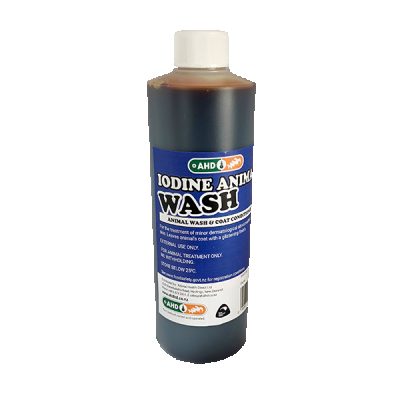 Iodine wash