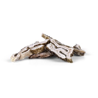 Stack Of Freeze Dried Venison Tripe For Pets